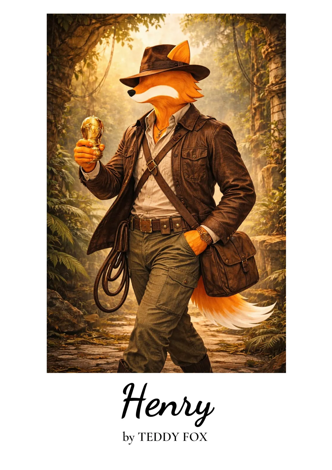 T-shirt oversize Teddy Fox « Henry »
